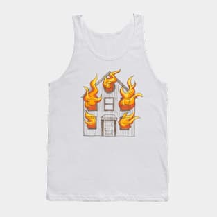 House on Fire Tank Top